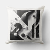 Marble Echoes of Silent Geometry クッション (正面)