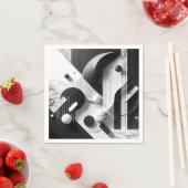 Marble Echoes of Silent Geometry スタンダードカクテルナプキン (インサイチュ)