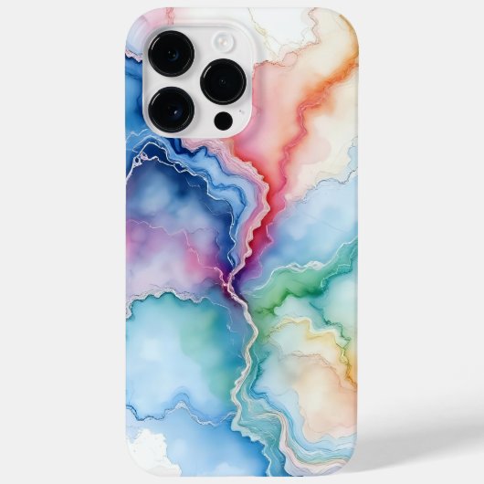 marble effect Case-Mate iPhoneケース (裏面)