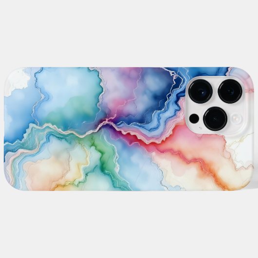 marble effect Case-Mate iPhoneケース (裏面 (横))