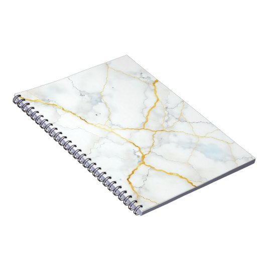 marble effect notebook ノートブック (右側)