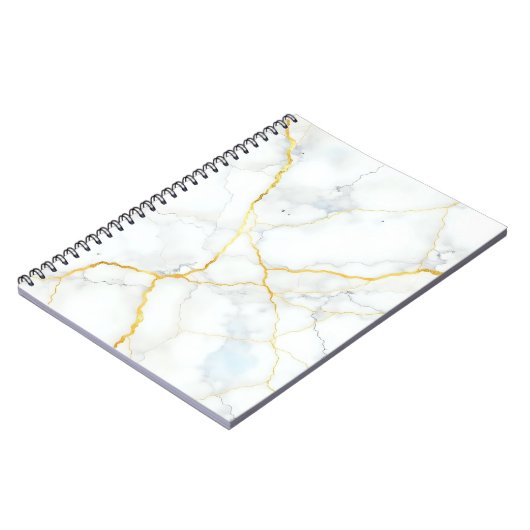 marble effect notebook ノートブック (左側)