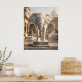 Marble Elephant Palace Sun ポスター (キッチン)