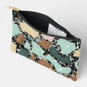  Marble Granite Texture   アクセサリーポーチ (見開き)