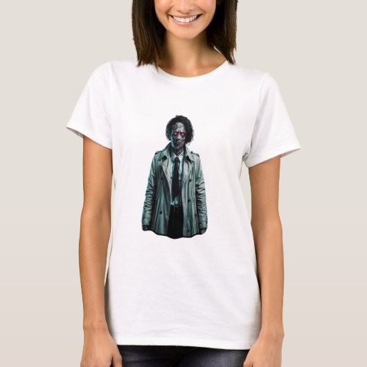 marble hornets sticker tシャツ (正面)