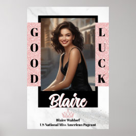 Marble Ice Pageant Door Banner Poster ポスター