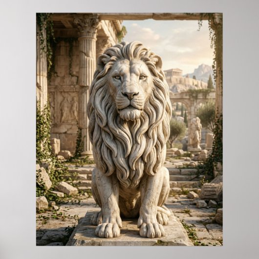Marble Lion Temple Guardian ポスター (正面)