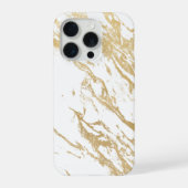 Marble Luxe Golden Phone Case iPhoneケース (裏面)