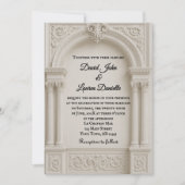 Marble Memories Photo Wedding Invitation 招待状 (正面)