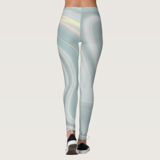 Marble Patterned Leggings  レギンス (裏面)