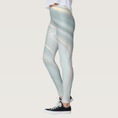 Marble Patterned Leggings  レギンス (左)
