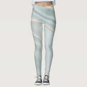 Marble Patterned Leggings  レギンス (正面)