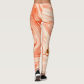 Marble Patterned Leggings レギンス (裏面)
