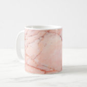 Marble patterned texture backgroundabstract, archi コーヒーマグカップ (正面左)