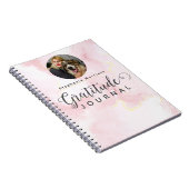 Marble Photo Resurance Journal - Pink & white ノートブック (右側)