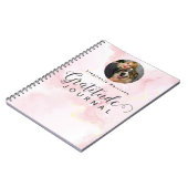 Marble Photo Resurance Journal - Pink & white ノートブック (左側)