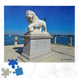 Marble Sculpture Bridge of Lions St Augustine FL  ジグソーパズル