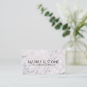 Marble & Stone Countertops Business Card 名刺 (スタンド正面)