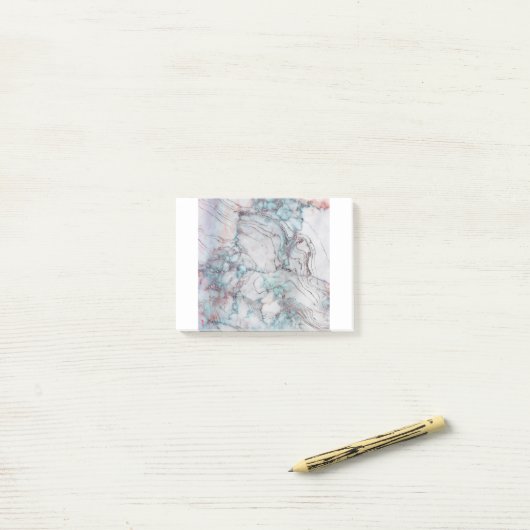 marble texture 6 ポストイット (デスク上)