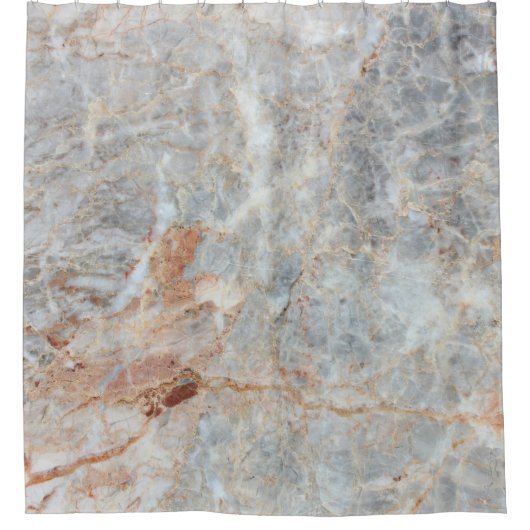 marble texture background pattern with high resolu シャワーカーテン (正面)