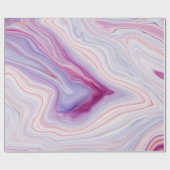 Marble texture background / white gray marble patt ラッピングペーパー (フラット)