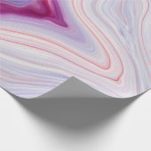 Marble texture background / white gray marble patt ラッピングペーパー (角)