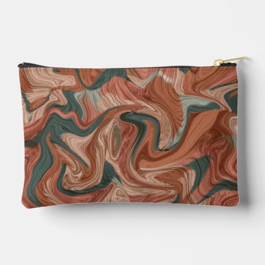 Marble Texture Pattern    アクセサリーポーチ (裏面)