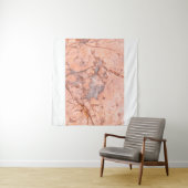 Marble texture white pattern タペストリー (インサイチュ(横))