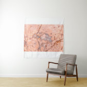 Marble texture white pattern タペストリー (インサイチュ)