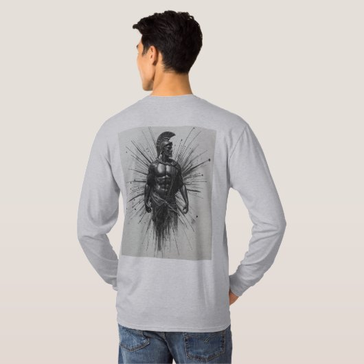 Marble Warrior Tシャツ (裏面フル)