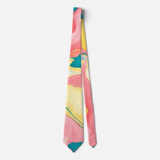 marbled abstract ネクタイ (正面)