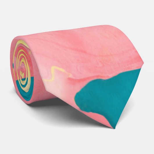 marbled abstract ネクタイ (ロール)