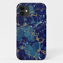 Marbled Blue Apple iPhone 11 iPhone 11 ケース