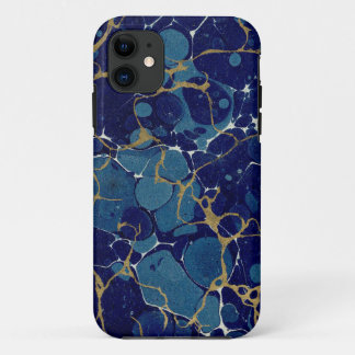 Marbled Blue Apple iPhone 11 iPhone 11 ケース