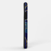 Marbled Blue Apple iPhone 11 Case-Mate iPhoneケース (裏面/右)