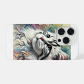 Marbled Cat 100724AREF106 - Watercolor iPhoneケース (裏面横)