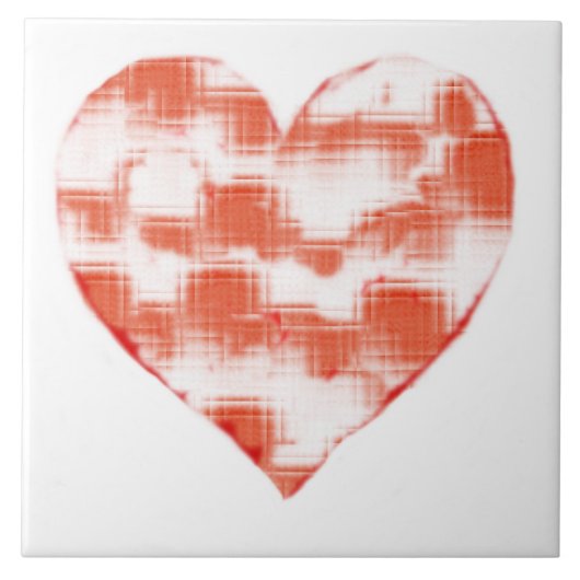 Marbled Heart タイル (正面)