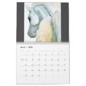 Marbled Horses Wall Calendar 2026 カレンダー (3月 2026)
