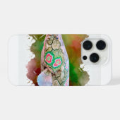 Marbled Lungfish 010824AREF126 - Watercolor iPhoneケース (裏面横)