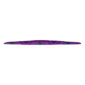 Marbled Magenta、Blue、Red抽象芸術・アート タイヘッドバンド (裏面)