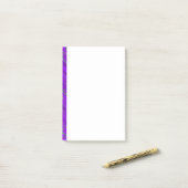 Marbled Purple Post-it Notes ポストイット (デスク上)