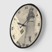 Marbleheadのオハイオ州の郵便はがきの時計- 1909年 ラージ壁時計 (傾斜)