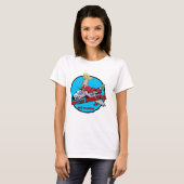 Marbleheadの女性タンク大尉 Tシャツ (正面フル)