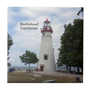 Marbleheadの灯台タイル タイル