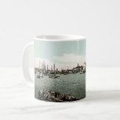 Marblehead、マサチューセッツ コーヒーマグカップ (正面左)