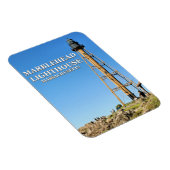 Marblehead Light house, Massachusetts Flexi Magnet マグネット (右側)