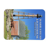 Marblehead Light house, Massachusetts Flexi Magnet マグネット (横)