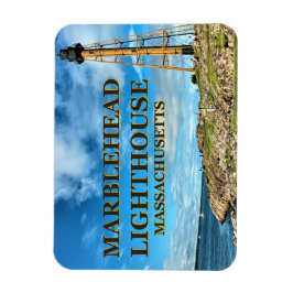 Marblehead Light house, Massachusetts Flexi Magnet マグネット