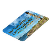 Marblehead Light house, Massachusetts Flexi Magnet マグネット (左側)