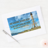 Marblehead Light house, Massachusetts Stickers 長方形シール (封筒)